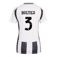 Juventus Gleison Bremer #3 Hjemmedrakt Dame 2024-25 Kortermet